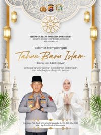 Tahun Baru Islam 1 Muharam, Kapolresta Tangerang Ajak Masyarakat Tebar Kebaikan dan Bersama Jaga Kamtibmas