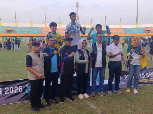 IMG-20260618-WA0010 Kepala Disporabudpar Ratih Rahmawati Dukung Pembinaan Atlet, Kabupaten Tangerang Sabet Emas Sepak Bola POPDA XII
