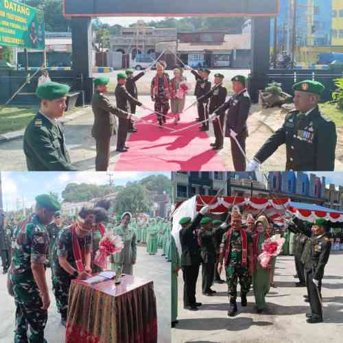 IMG-20260620-WA0015 Letkol Inf Nehemia Urim Ferdana Resmi Pimpin Kodim 1802/Sorong, Dandim Baru Ajak Prajurit Perkuat Kekompakan