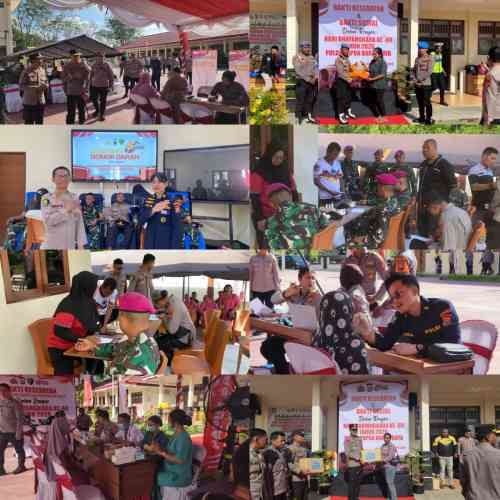 IMG-20260623-WA0092 Polda PBD Gelar Bakti Kesehatan, 150 Warga Ikuti Pemeriksaan Gratis dan 100 Personel Donorkan Darah