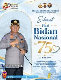 Hari Bidan Nasional, Kapolresta Tangerang: Bidan Adalah Penjaga Kehidupan Sejak Detik Pertama
