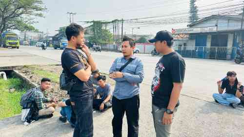 Aksi Buruh PT Doga Group Berlangsung Kondusif, Polsek Cikupa Kedepankan Pendekatan Humanis