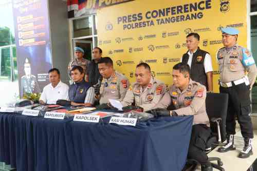 Ngaku Polisi Lalu Peras Warga, Enam Orang Diamankan Polresta Tangerang