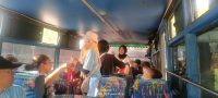 Aparat Kawal Pergerakan Massa Forum Rembug Kampung Kota Menuju Balai Kota