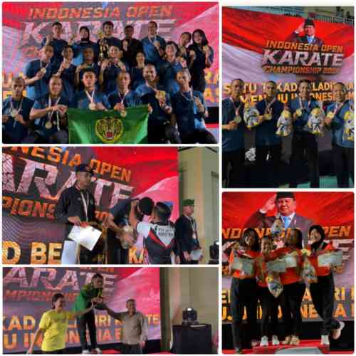 KONTINGEN KARATE KODAM III/SILIWANGI RAIH JUARA UMUM I PADA KEJUARAAN NASIONAL KARATE INDONESIA OPEN CHAMPIONSHIP PIALA PRESIDEN RI TAHUN 2026
