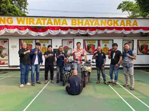 Jelang HUT Bhayangkara ke-80, Unit Reskrim Polsek Cikupa Berhasil Bekuk DPO Curanmor yang Meresahkan Warga