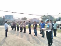 Polsek Cikupa Kawal Aksi Buruh PT Doga Group Internasional Secara Humanis, Situasi Tetap Aman dan Kondusif