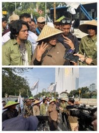 Demo Agraria di Jakarta Pusat, Massa Desak Pemerintah Evaluasi Izin Kehutanan