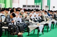 Panglima TNI Dampingi Presiden Prabowo Tutup Munas Alim Ulama dan Konbes NU 2026 di Bangkalan
