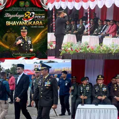 IMG-20260701-WA0024 Dandim 1802/Sorong Hadiri Puncak Hari Bhayangkara Ke-80, Sinergi TNI-Polri Kian Kokoh Jaga Papua Barat Daya