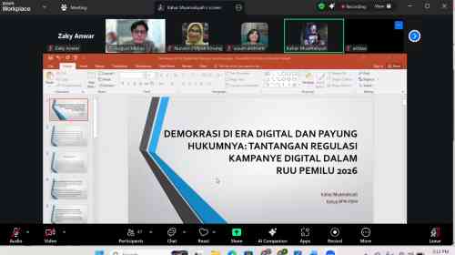 PBHI Wanti-Wanti RUU Pemilu Jangan Jadi Alat Melanggengkan Kekuasaan Politik
