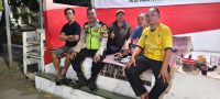 Bhabinkamtibmas Desa Pasir Jaya Sambangi Pos Kamling, Perkuat Sinergi Warga Jaga Keamanan Lingkungan