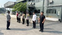 Unjuk Rasa Buruh PT Doga Group Internasional Berjalan Tertib, Polsek Cikupa Kedepankan Dialog Humanis