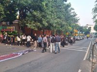 Kejagung Didatangi Massa Aksi, Serdadu Muda Nusantara Minta Proses Hukum Berjalan Objektif