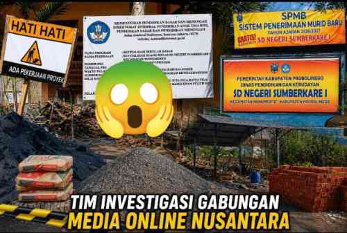 LSM JAkPRO Dalami Dugaan Kejanggalan Revitalisasi SDN Sumberkare I