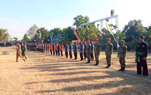 IMG-20260714-WA0009 Jelang Pembukaan TMMD 129 di Kesongo, Kodim Bojonegoro Gelar Gladi Upacara