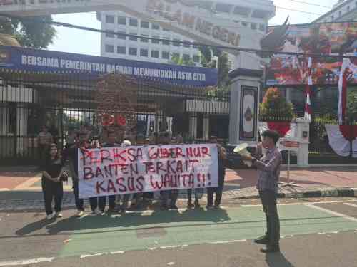 IMG-20260714-WA0053 Kemendagri Jadi Sasaran Aksi, Massa Soroti Dugaan Kasus Gubernur Banten hingga Sekda Musi Rawas