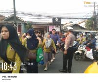 Personel Lantas Polsek Cikupa Laksanakan PECAK Sore Hari, Wujudkan Arus Lalu Lintas Aman dan Lancar
