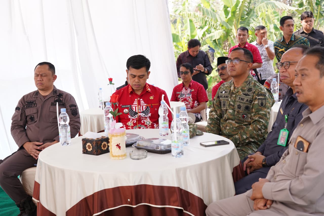 Dandim 0808/Blitar Hadiri Launching 2.500 Jembatan Garuda dan 3.000 Titik Air Bersih oleh Presiden Prabowo Subianto