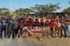 Smash Hangat Turnamen Voli TMMD 129 Bojonegoro Rajut Kebersamaan Warga Kesongo
