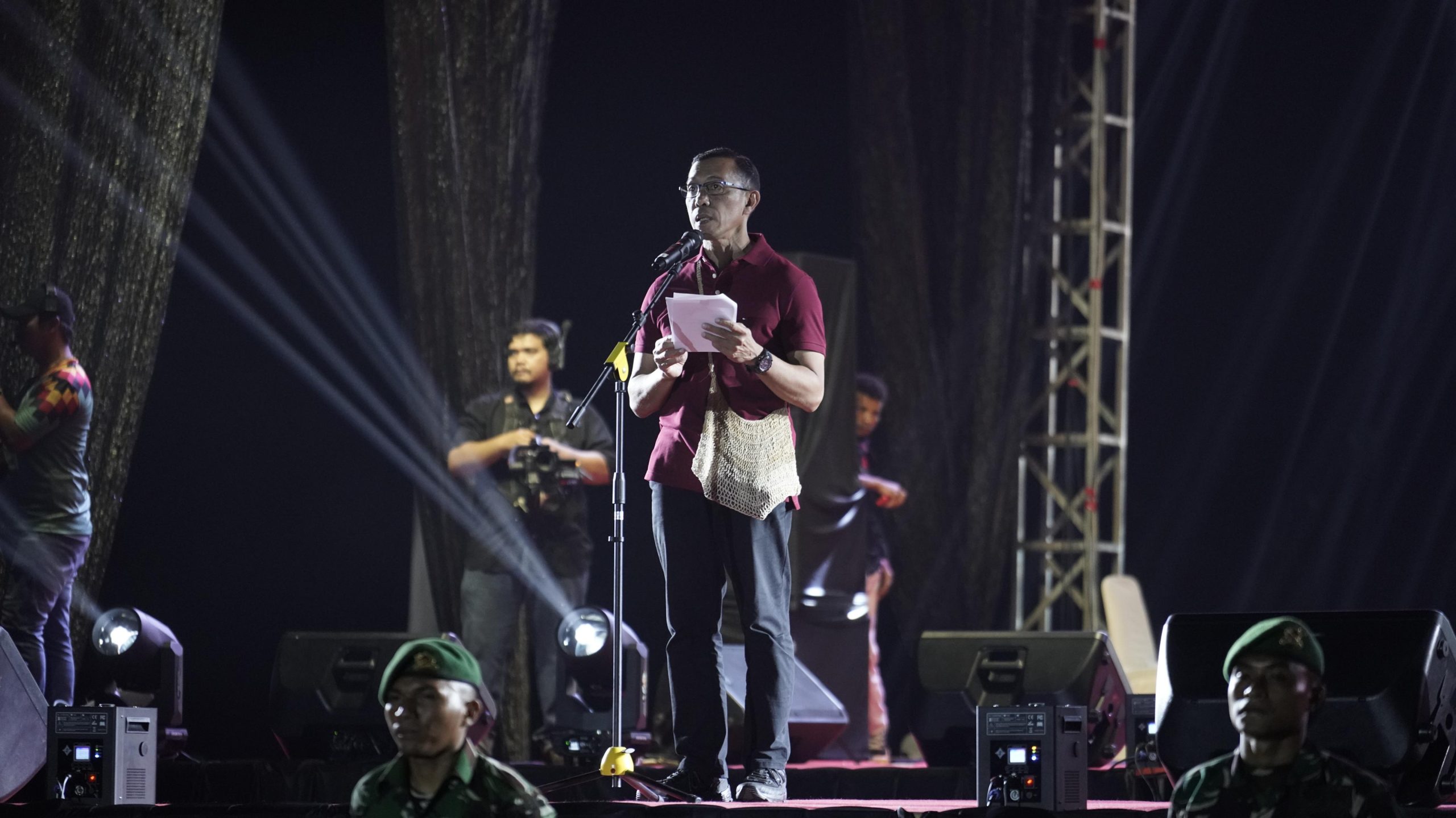 Panggung Hiburan Festival Raimuti 2026 Meriahkan Malam Puncak, Perkuat Kebersamaan TNI dan Rakyat