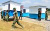 Panas Terik Tak Masalah! Satgas TMMD 129 Bojonegoro Gotong 'Lapak Masa Depan' Demi UMKM Kesongo
