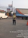 IPTU Rusandi Pimpin PECAK, Polsek Cikupa Atur Lalu Lintas Sore di Cikupa Mas