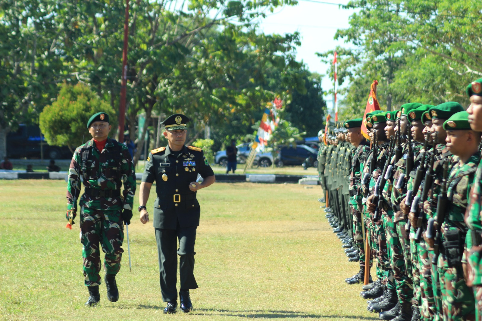Danrindam XVIII/Ksr Tutup Dikmaba Infanteri TNI AD Gelombang II TA 2026