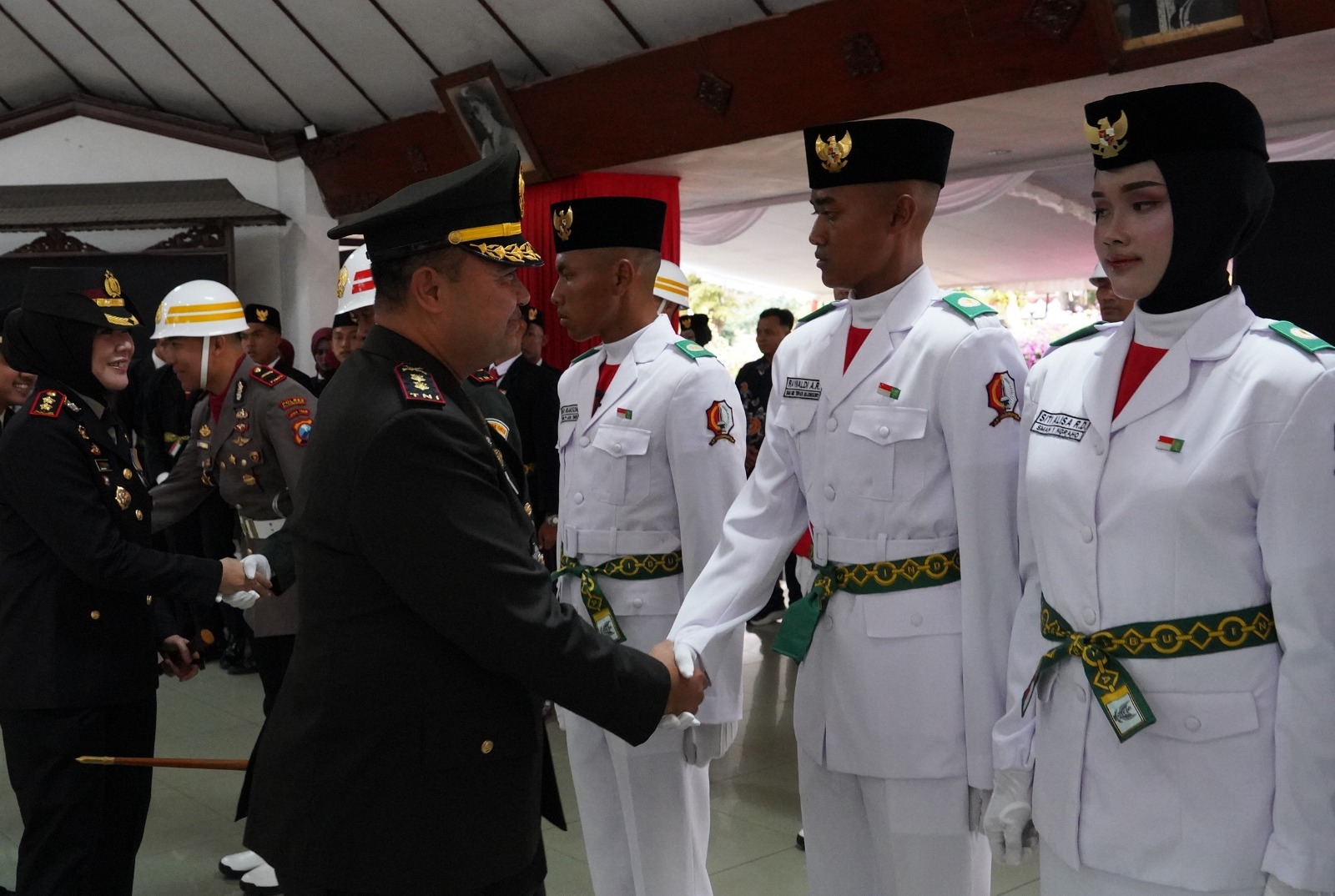 Dandim Bojonegoro Hadiri Pengukuhan 72 Anggota Paskibraka 2026: Siap Tunaikan Tugas Mulia di Hari Kemerdekaan