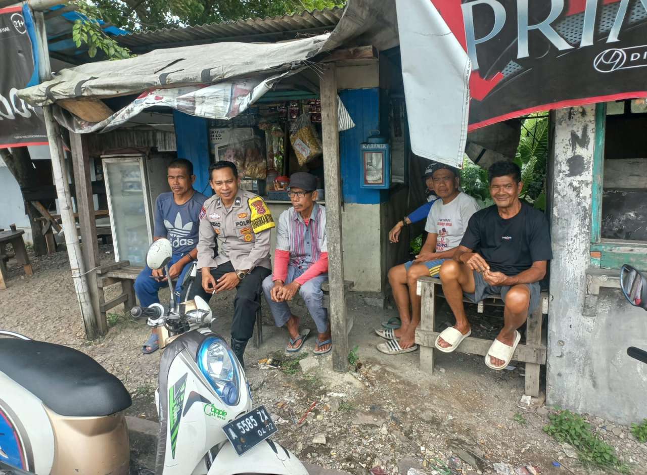 Bhabinkamtibmas Pasir Gadung Gelar Warbin, Serap Aspirasi dan Informasi Warga