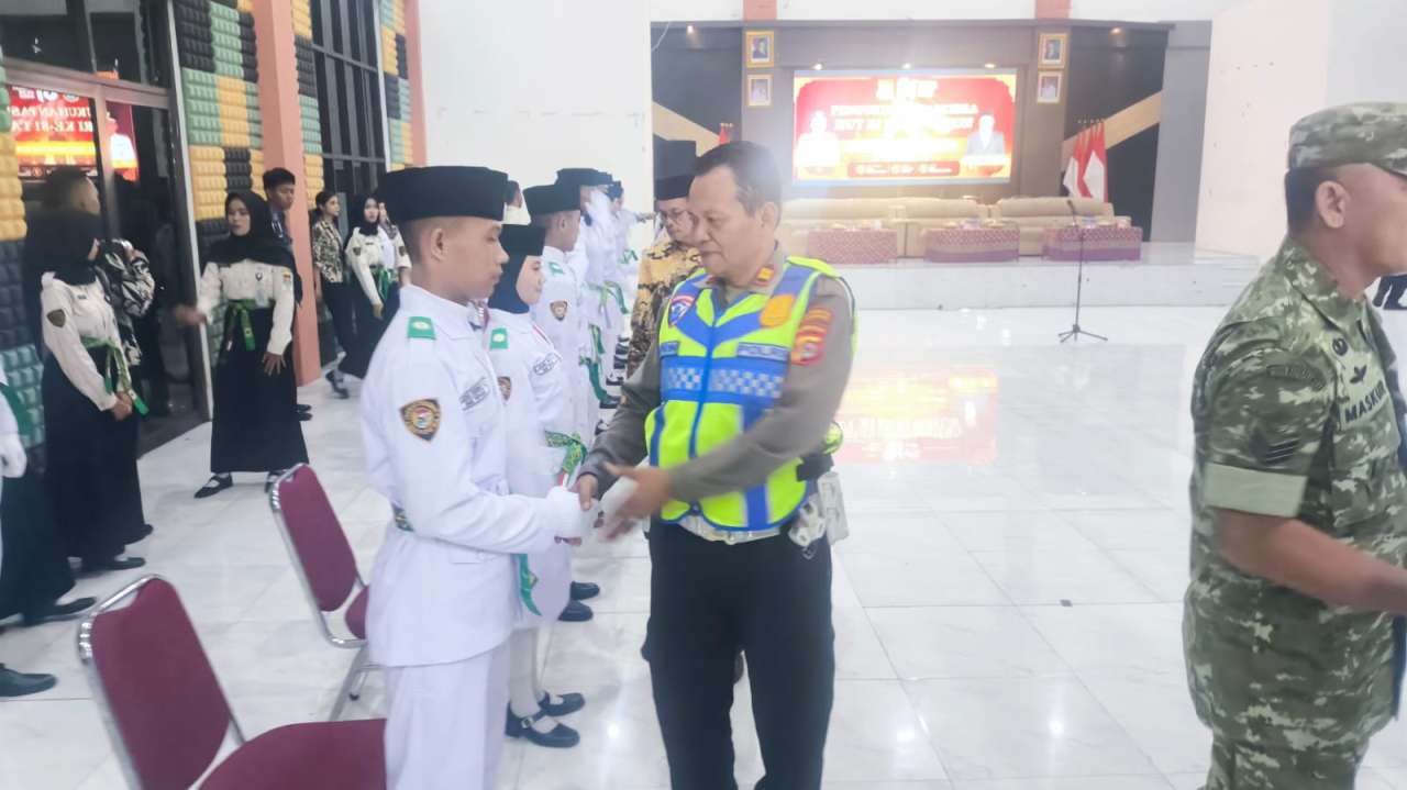 IPTU Udi Muhdi Hadiri Pengukuhan Paskibra Cikupa, Dorong Generasi Muda Junjung Nasionalisme