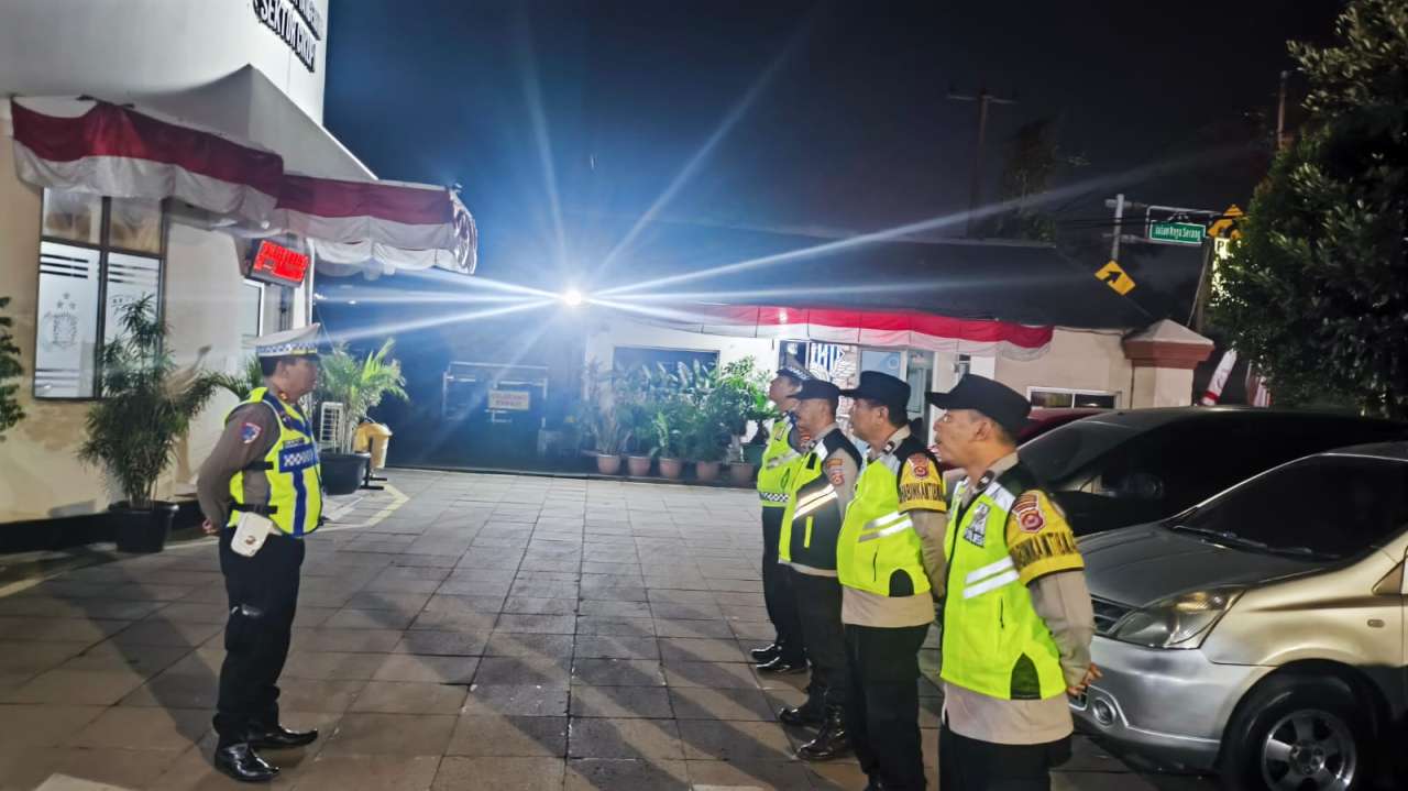 IPTU Udi Muhdi Pimpin Apel Ops Cipkon KRYD Polsek Cikupa, Sasar 3C hingga Tawuran