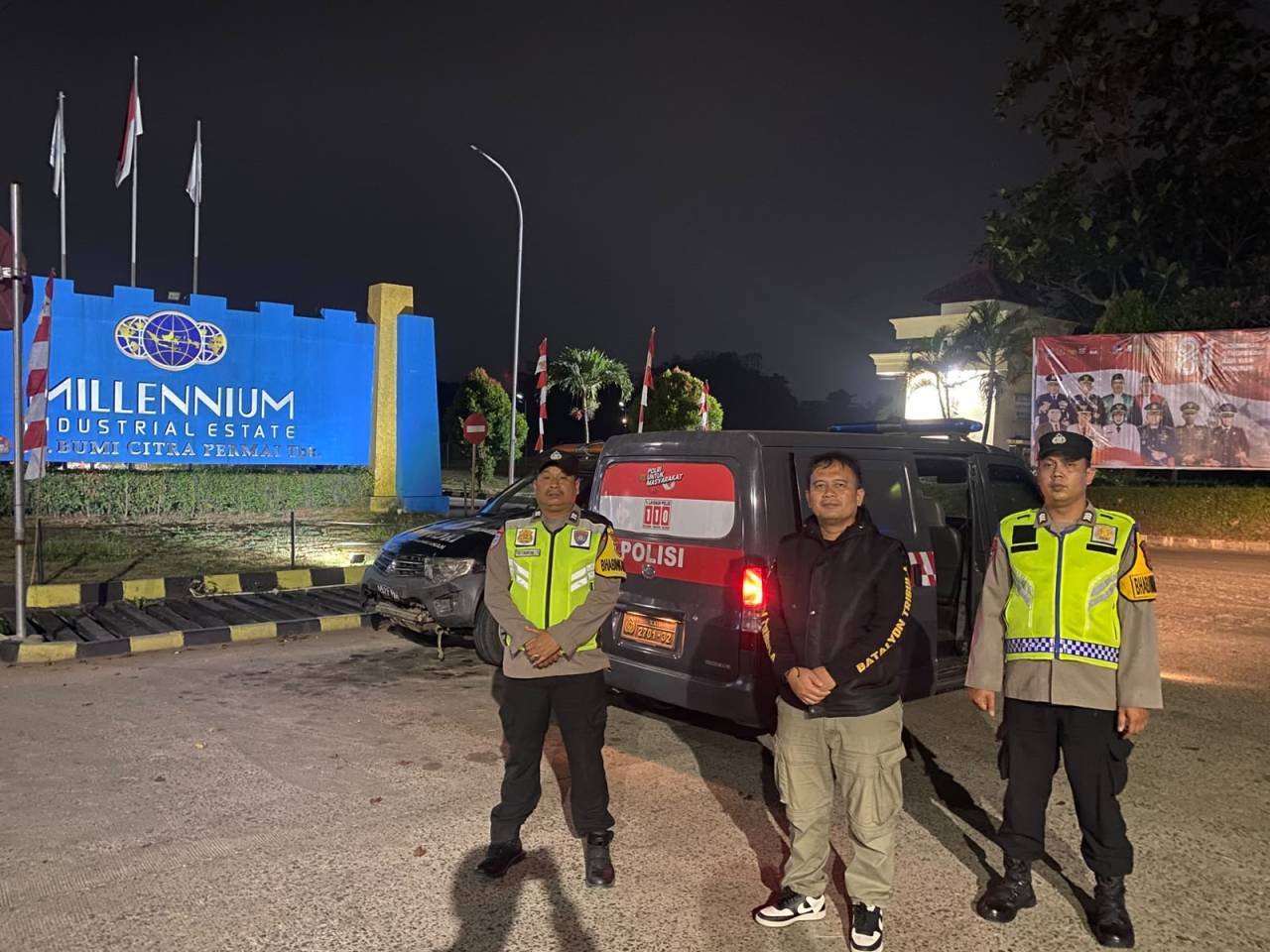 IPDA Andhika VO Pimpin Patroli KRYD, Antisipasi Gangguan Kamtibmas di Sejumlah Titik Rawan Cikupa