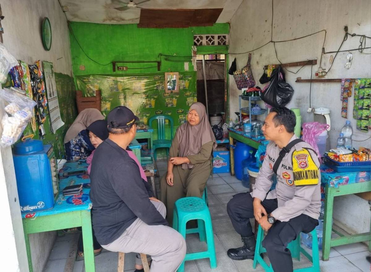 Warbin di Pasir Gadung, Aipda Dieko Serap Aspirasi dan Perkuat Kemitraan dengan Warga