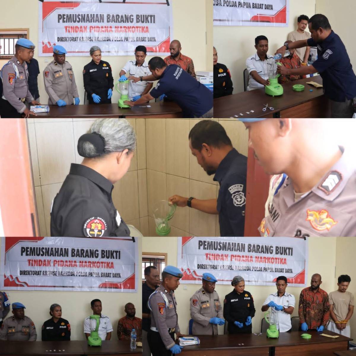 Ditresnarkoba Polda PBD Musnahkan 3,36 Gram Sabu, Proses Diawasi Secara Transparan