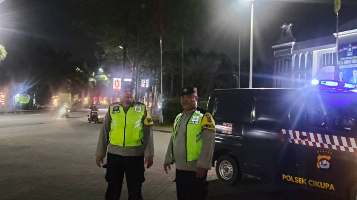 IPDA Syaiful Rusdiansyah Pimpin Patroli KRYD, Jaga Kamtibmas Wilayah Cikupa Tetap Kondusif