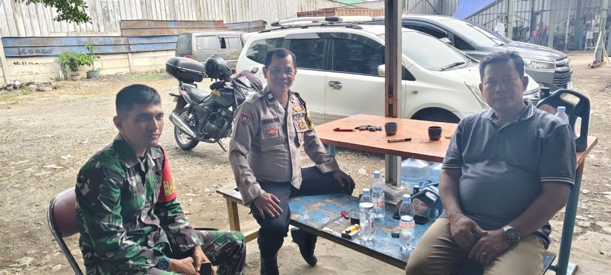Aiptu Budiansyah Sambangi Warga Pasir Jaya, Perkuat Cooling System dan Sinergi Kamtibmas