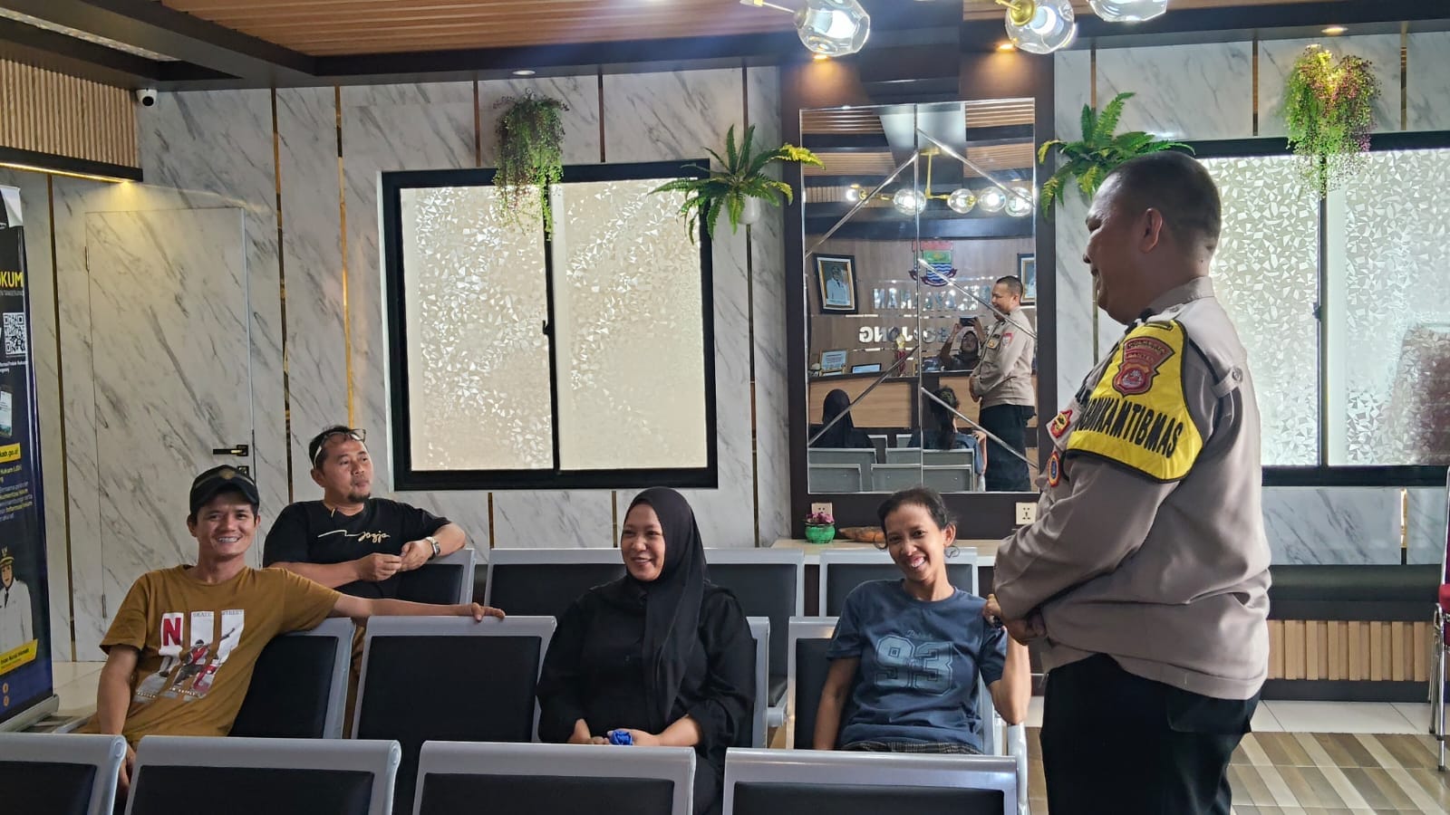 Polsek Cikupa Dorong Warga Manfaatkan Pelatihan Kerja Melalui Program Polisi Peduli Pengangguran