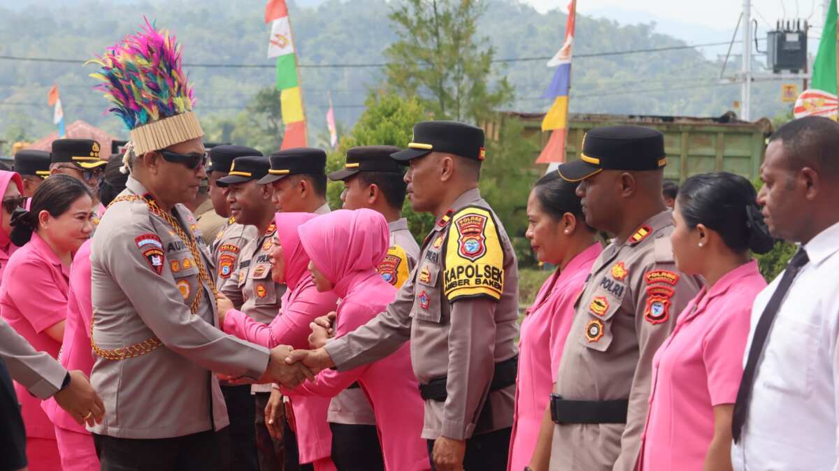 Kapolda Papua Barat Daya Kunjungan Kerja ke Polres Tambrauw, Perkuat Sinergi dan Kamtibmas