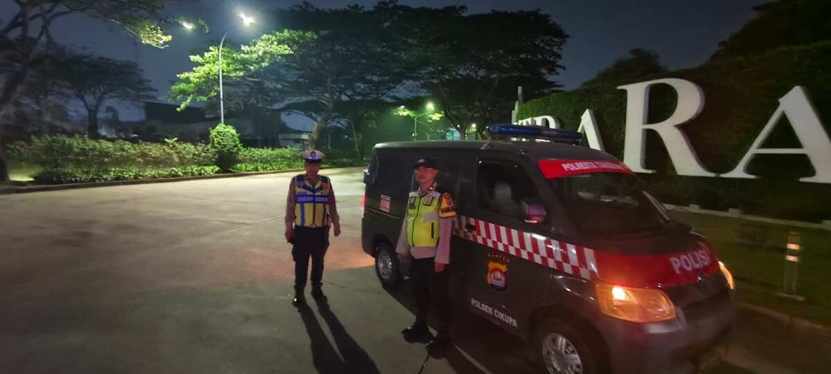 Polsek Cikupa Gelar Ops Cipkon KRYD, IPDA Syaiful Pimpin Patroli Mobile Malam Hari