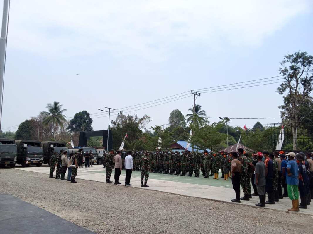 Kodam XVIII/Kasuari Perkuat Pemahaman Masyarakat dalam Penanganan Kebakaran