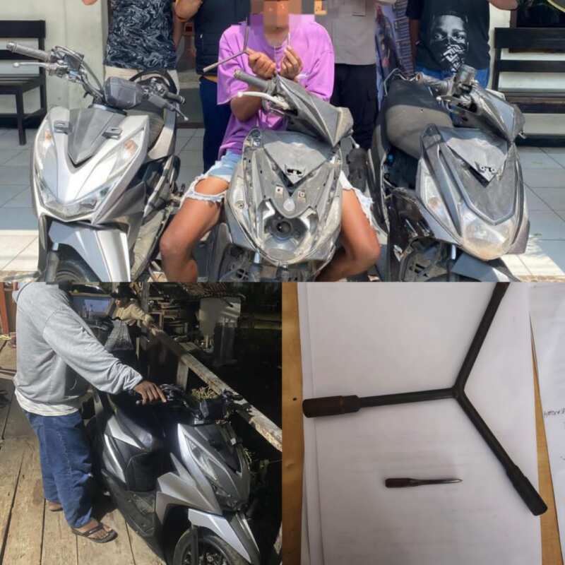 IMG-20260828-WA0052 Team Elang Polsek Sorong Barat Tangkap Terduga Pelaku Curanmor, Sejumlah Motor Diamankan