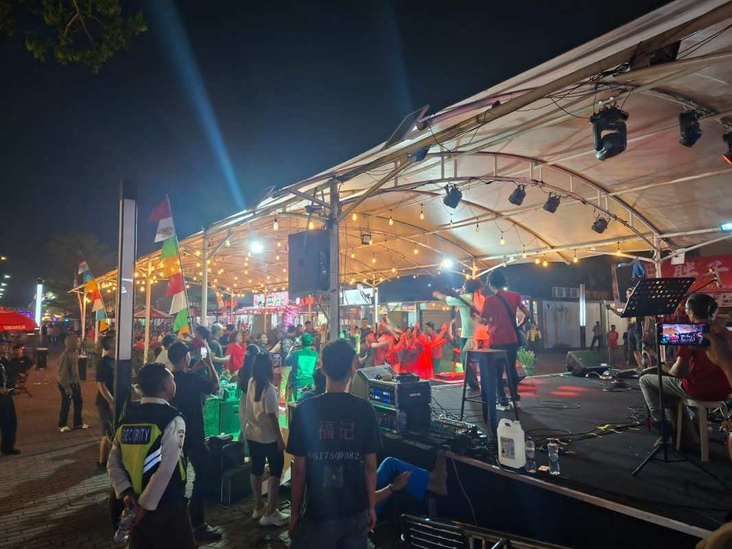 Polsek Cikupa Amankan Event Musik Pesta Agustusan Nostalgia 2000-an, Berlangsung Kondusif