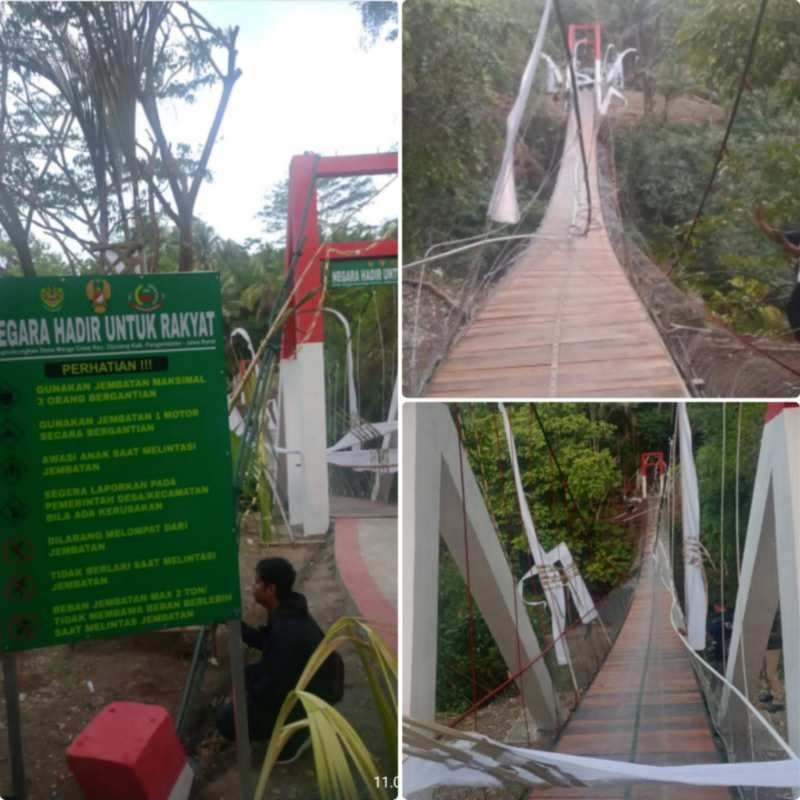 Jembatan Pongpet Miring Saat Peresmian, TNI AD Luruskan Fakta Kondisi dan Penyebabnya