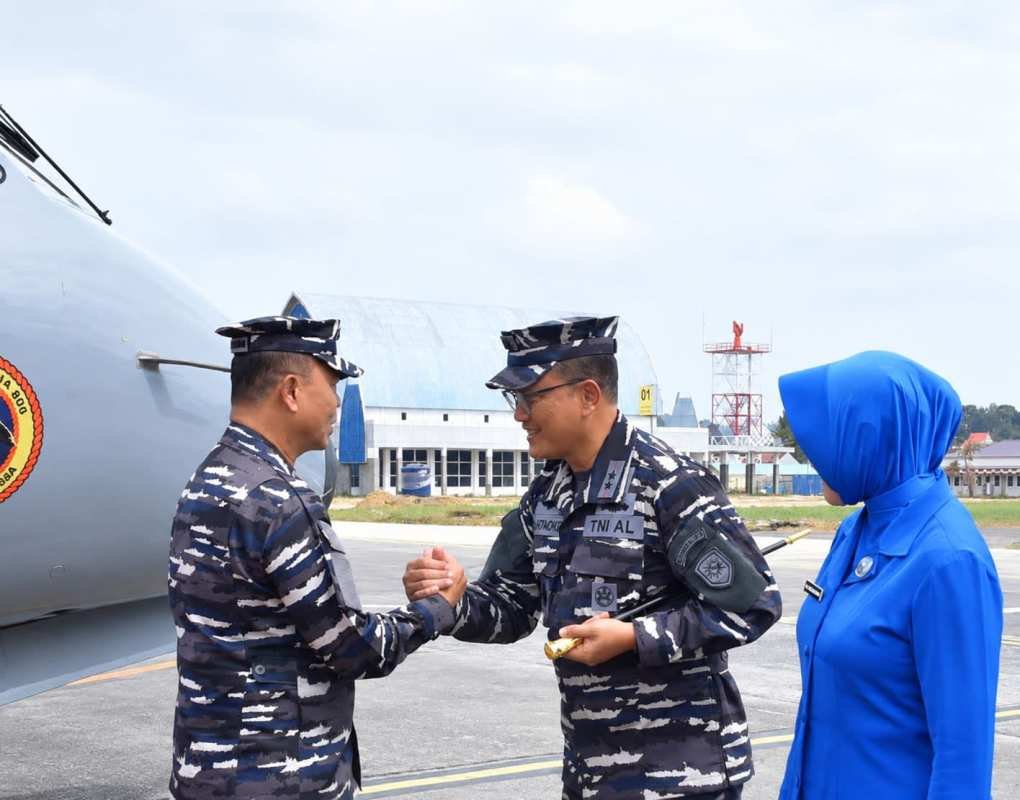 Kodaeral XIV Sorong Menerima Kunjungan Kerja Panglima Koarmada RI