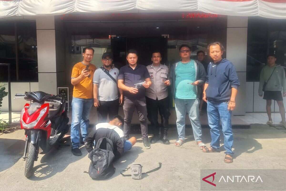 Polisi tangkap terduga pelaku begal gunakan airsoft gun di Pulogadung