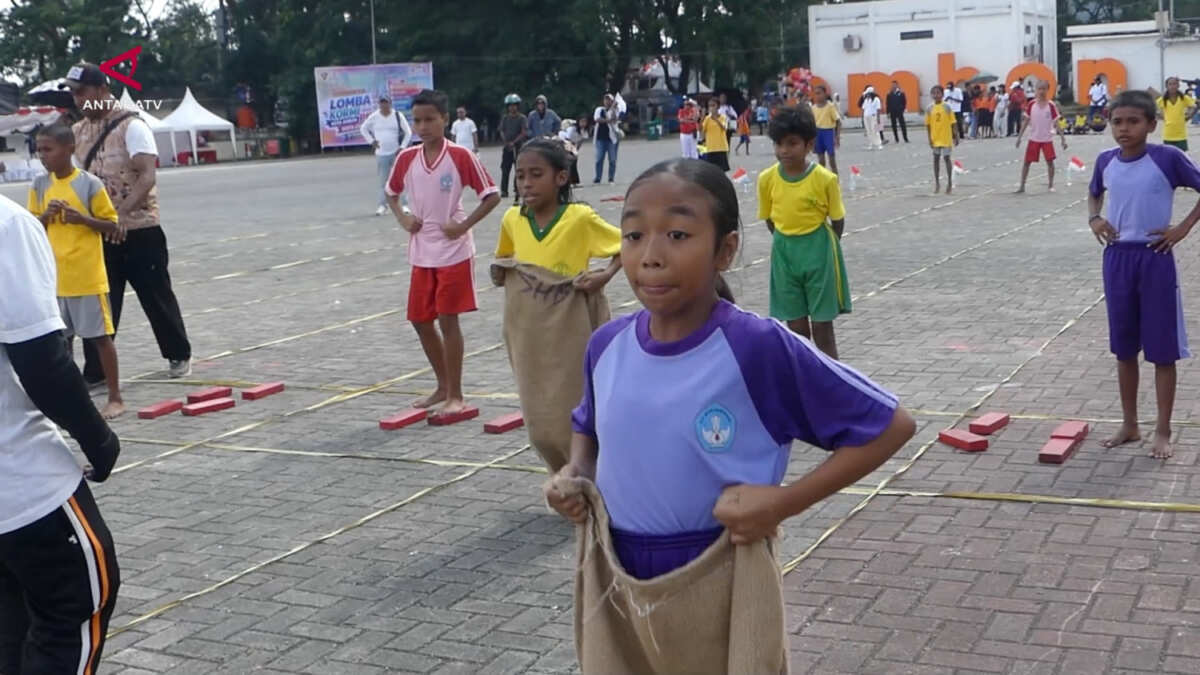 Kota Ambon bangkitkan permainan tradisional di kalangan pelajar