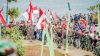 Sang Merah Putih Terbesar di Indonesia Berkibar di Puncak Gunung Cycloop, Koops TNI Habema : Gegap Gempita Damai Persatuan dari Tanah Cenderawasih