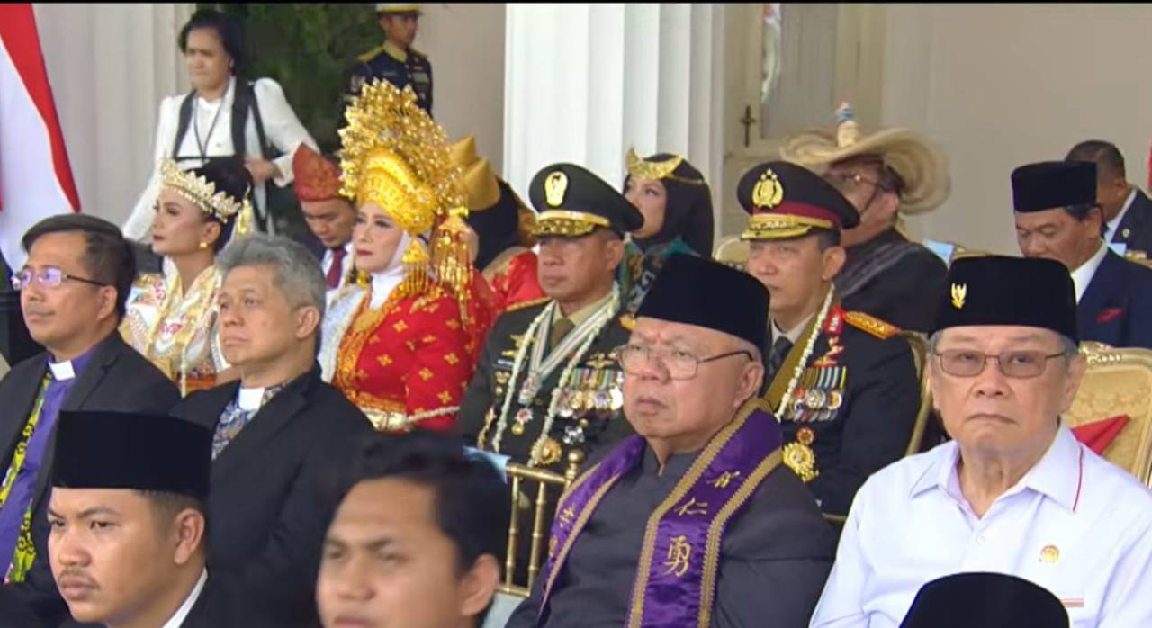 Panglima TNI Hadiri Upacara Peringatan Detik-Detik Proklamasi di Istana Merdeka