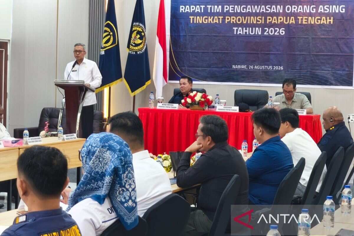 Imigrasi awasi 261 warga negara asing di Papua Tengah